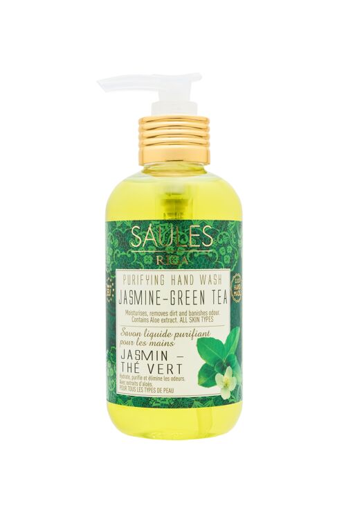 Saules Fabrika Savon liquide pour les mains jasmin-thé vert