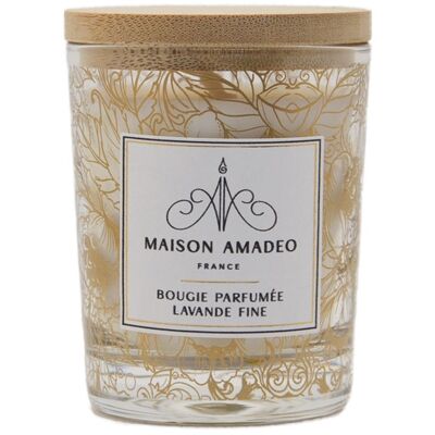 Fine Lavender Scented Candle 75g