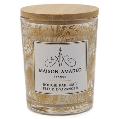 Orange Blossom Scented Candle 180g