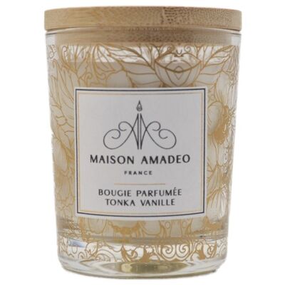 Vanilla Tonka Scented Candle 75g