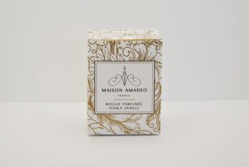 Bougie Parfumée Tonka Vanille 180g 5