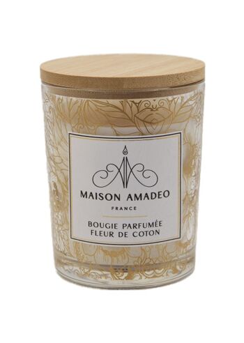 Bougie Parfumée Fleur de coton 75g 1