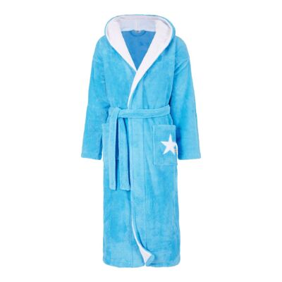 Hooded coat STERN (turquoise)