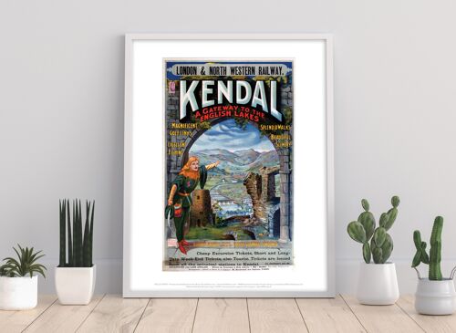 Kendal - Gateway To The English Lakes - Premium Art Print