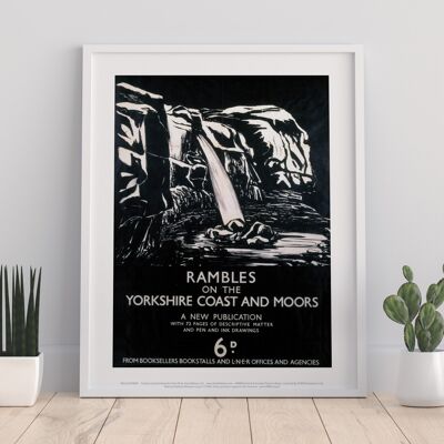 Rambles On The Yorkshire Coast and Moors – 11X14” Kunstdruck