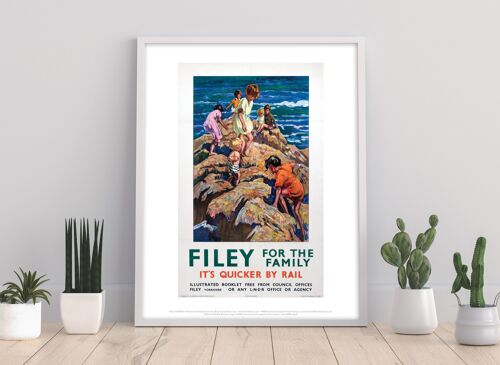 Filey For The Family - Lner - 11X14” Premium Art Print