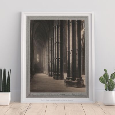 Abbaye de Westminster - Impression d'Art Premium 11X14"