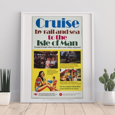 Crucero a la Isla de Man - 11X14" Premium Art Print