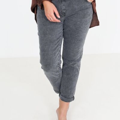 Jegging en jeans gris