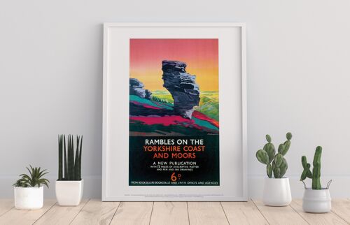 Rambles On The Yorkshire Coast And Moors - 11X14” Art Print