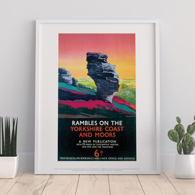 Rambles On The Yorkshire Coast And Moors - 11X14” Art Print