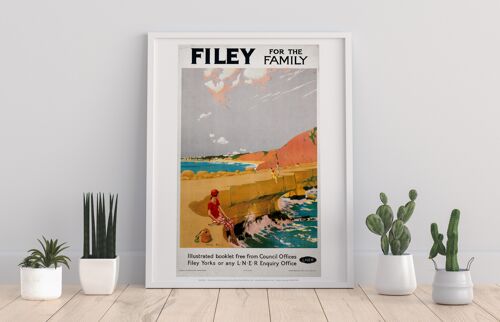 Filey For The Family - Lner - 11X14” Premium Art Print