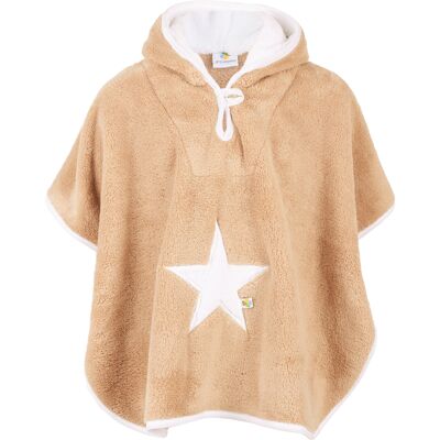 Children's poncho STERN (sand)