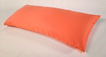 25 x 60 cm couverture orange, satin organique, article 4602518 3