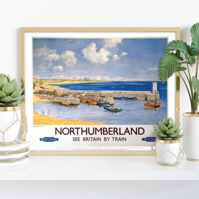 Northumberland – Premium-Kunstdruck im Format 11 x 14 Zoll