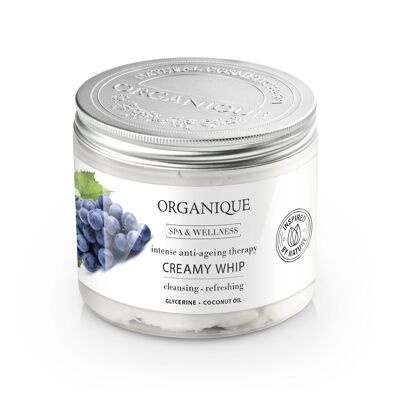 Crema de ducha de uva griega orgánica