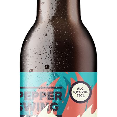 Seasonal Blonde Beer with pepper, acl. 5.2% - 330 ml - SHORT DLUO