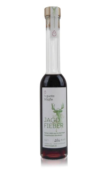 Jagdfieber Liqueur de vin de Bordeaux 200ml (21,4% vol.) 1