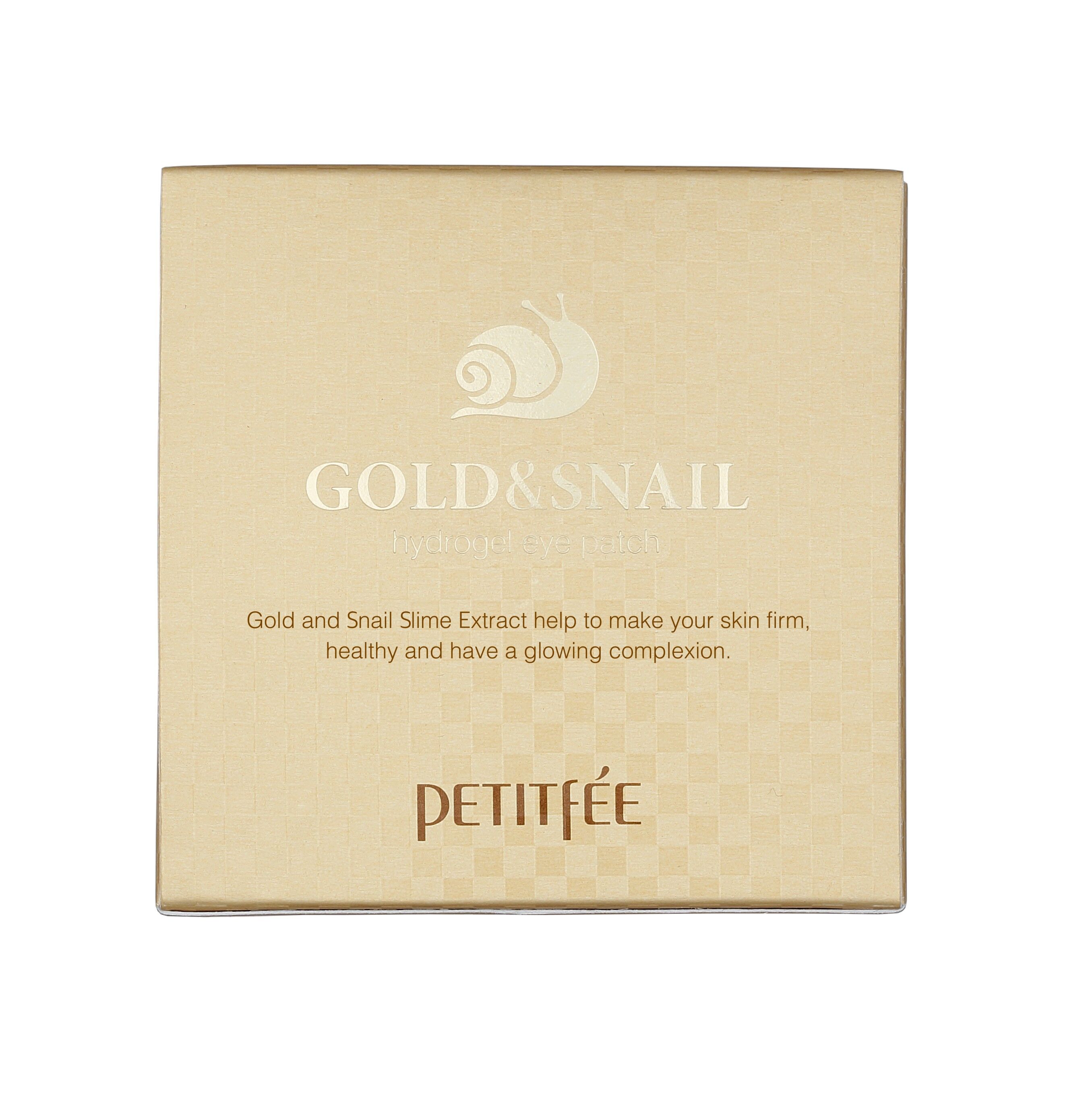 PETITFEE GOLD & SNAIL Hydrogel Eye Patches