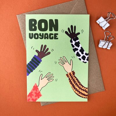 Tarjeta Bon Voyage