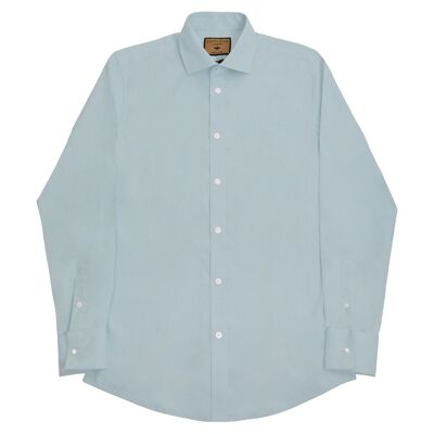 Long Sleeved Formal Smart Casual Slim Fit Shirt in Sky Blue Colour-