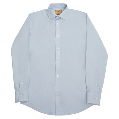 Long Sleeved Formal Smart Casual Slim Fit Shirt in Pale Blue Colour-