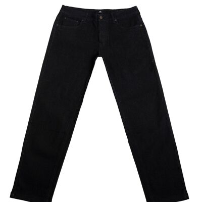Straight Leg Jeans in Seahawk black Colour-