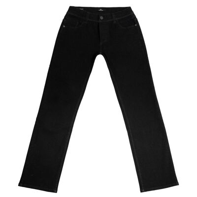 Black Forest Straight Leg Jeans in black-