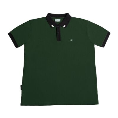 Detail Polo Shirt in sycamore green-
