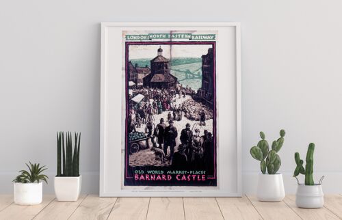 Barnard Castle Lner Teesdale - 11X14” Premium Art Print I