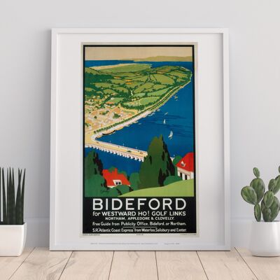 Bideford For Westward Ho! Golf Links - Premium Art Print