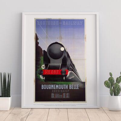 Bournemouth Belle - Ferrocarril del sur - Impresión de arte premium I