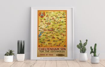 Cheltenham Spa pour les Cotswolds - 11X14" Premium Art Print