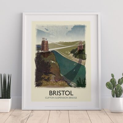 Puente colgante de Clifton - Bristol - Impresión de arte premium I