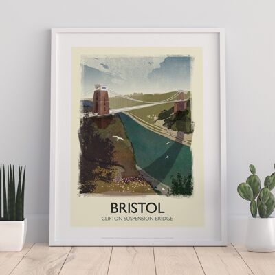 Clifton Suspension Bridge - Bristol - Premium Kunstdruck I