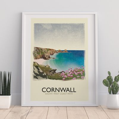 Cornwall - South West Coast Path - 11X14” Premium Art Print II