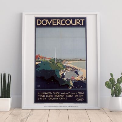 Dovercourt - Impresión de arte premium de 11X14" - I