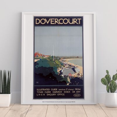 Dovercourt - Impresión de arte premium de 11X14" - I