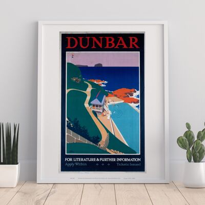 Dunbar, Lner Poster, 1923-1947 - 11X14” Premium Art Print I