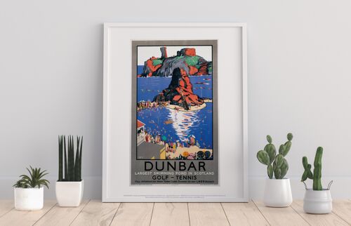 Dunbar, Lner Poster, 1923-1947 - 11X14” Premium Art Print II