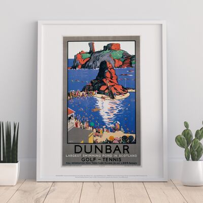 Dunbar, Lner Poster, 1923–1947 – Premium-Kunstdruck 27,9 x 35,6 cm II