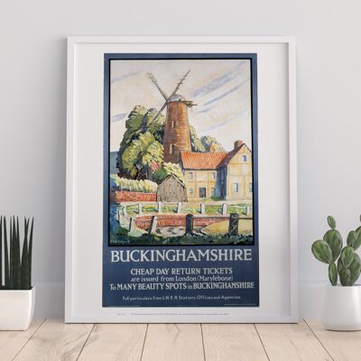 England And Scotland East Coast Route - Premium Art Print