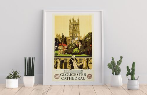 Gloucester Cathedral - 11X14” Premium Art Print - I