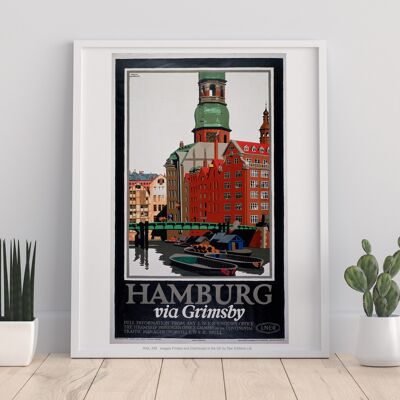 Hamburgo Via Grimsby - 11X14" Premium Art Print II