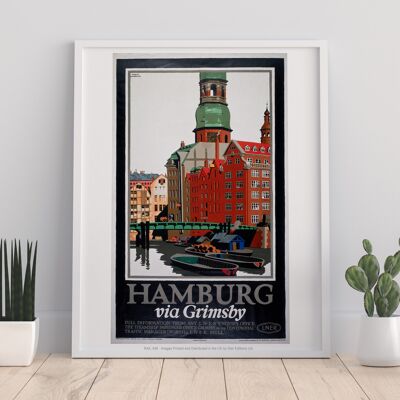 Hamburg Via Grimsby - 11X14” Premium Art Print II