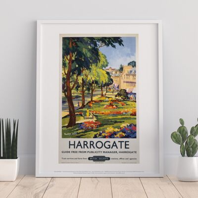 Harrogate - Stampa d'arte premium 11X14" I