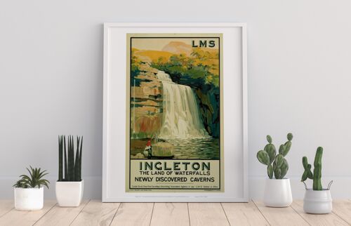 Ingleton, The Land Of Waterfalls - 11X14” Premium Art Print