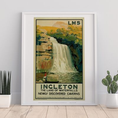 Ingleton, le pays des cascades - 11X14" Premium Art Print