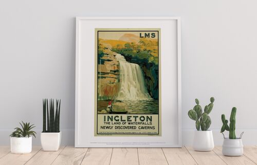 Ingleton, The Land Of Waterfalls - 11X14” Premium Art Print I