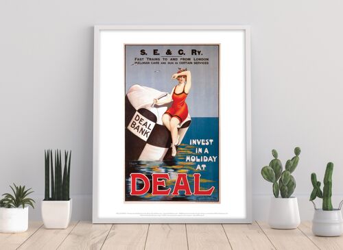 Invest In A Holiday At Deal - 11X14” Premium Art Print I